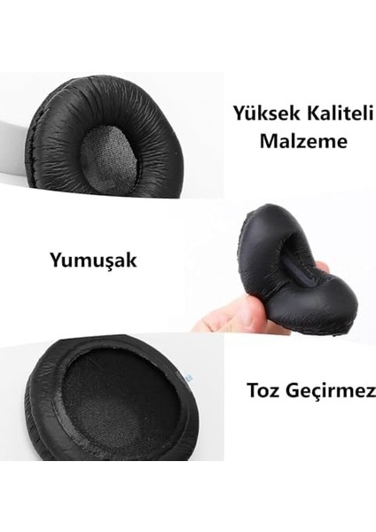 Jbl Ile Uyumlu Kulaklık Pedi Kafa Bandı ve 2 Adet Yumuşak Kulaklık Süngeri Jbl 450BT 460BT 500BT 510BT 520BT 600 T250 JR300 ile Uyumludur (Koyu Mavi) modelleri