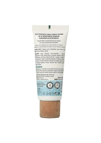 Bee&apos;o Apicare Propolisli Güneş Sonrası Losyonu, 80 ml