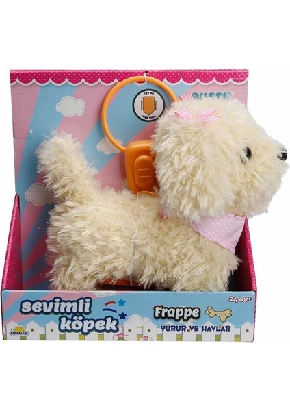 Buğz S01002858 Yürüyen Sevimli Köpek Sesli Beyaz-Sun