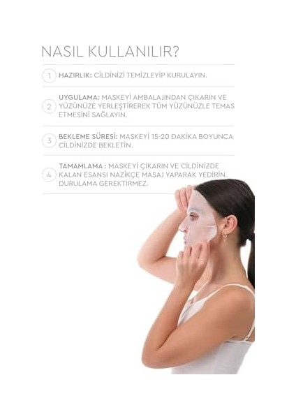Mjcare On Snail Mask Salyangoz Özlü Yüz Maskesi 5&apos;li modelleri