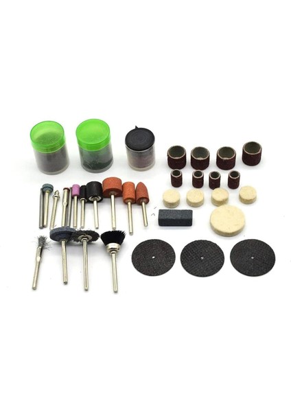 Parça Mini Gravür Seti, Taşlama, Zımparalama ve Aksesuarları, Çeşitli Uçlar ve Fırçalar