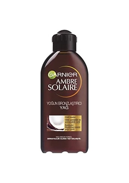 Garnier Ambre Solaire Ideal Bronzluk Bronzlaştırıcı Yağ (200 Ml) fiyatları