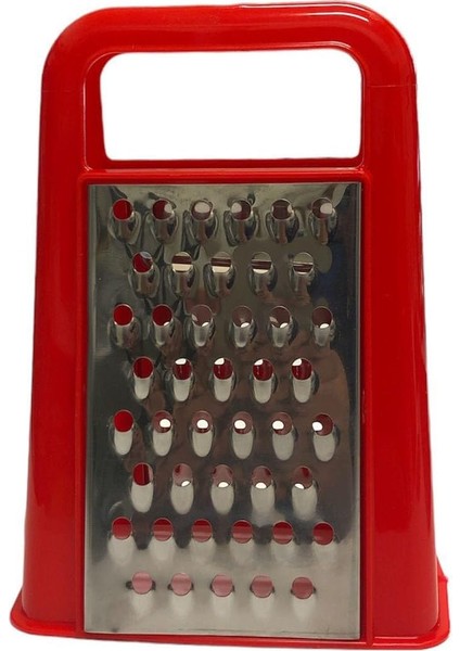 Çift Taraflı Paslanmaz Çelik Rende (Dilimleyici) (Kırmızı)