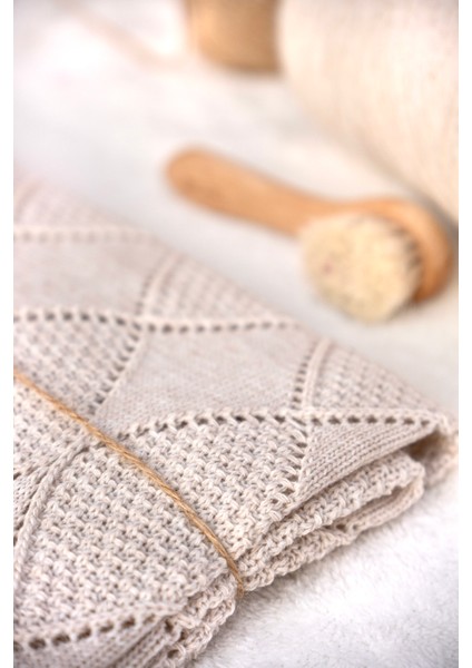 Triko Mevsimlik Baklava Desenli (Özel Kutulu) Bebek Battaniyesi indirimleri