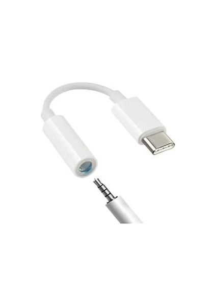 Type-C To 3.5mm Örgülü Aux Kablo Dönüştürücüleri (Tüm Type-C Girişli Telefonlar ile Uyumludur - 15 Destekler (3.5 Kulaklık Giriş) fiyatları