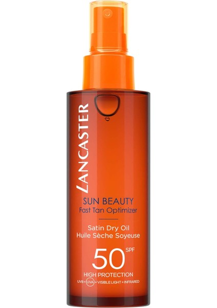 Lancaster Sun Beauty Dry Oil Fast Tan Opt. SPF50 1 Paket fiyatları