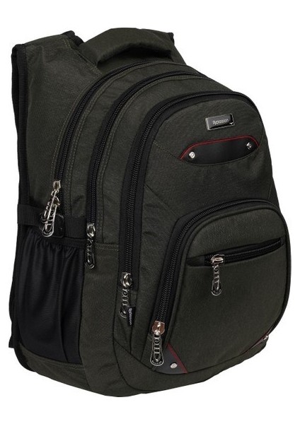 2225 Okul Sırt Çantası Haki Yeşil