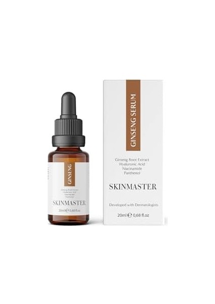 Skinmaster Cilt Yenilenmesine ve Tazelenmesine Yardımcı Ginseng Serum