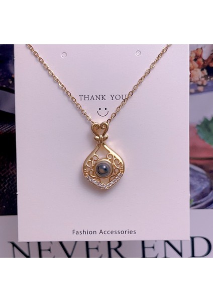 Yeni Titanyum Çelik Köprücük Kemiği Zinciri Dönen Kolye Kolye Kadın Yüz Aksesuarlı (Yurt Dışından)