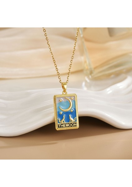 Yeni Avrupa ve Amerika Birleşik Devletleri Noel Serisi Kolye Kadın Basit Yeni Iş Tatil Elemanları Mikro-Kabuklu Yağ Damlası Kolye (Yurt Dışından)