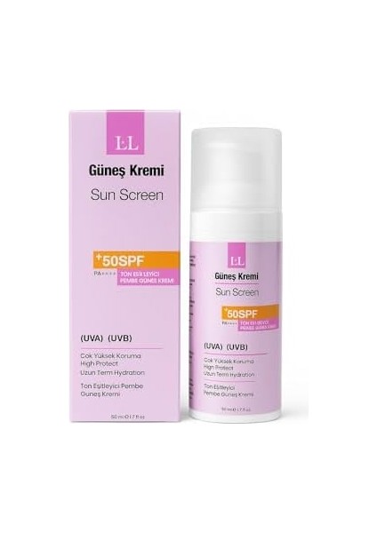 Ton Eşitleyici Güneş Kremi 50 ml modelleri