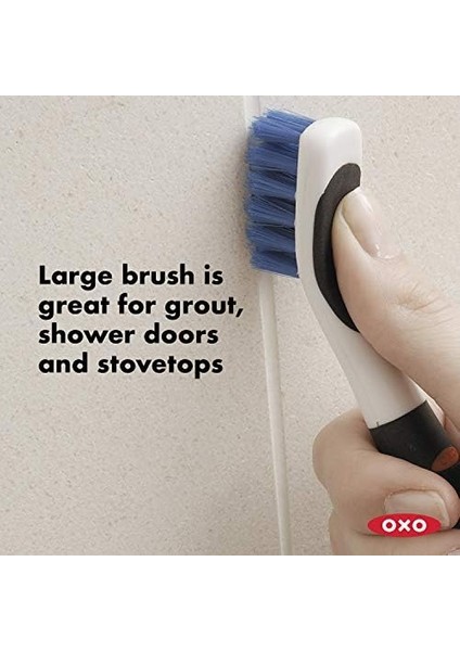 Good Grips Derin Temizleme Fırça Seti, Mavi, 18/8 Paslanmaz Çelik, 2,3 modelleri