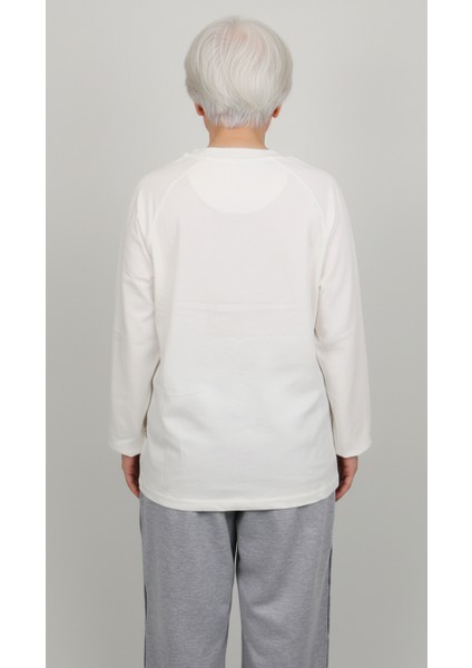 Cure Adaptif Kemoterapi Hasta Bakım Kıyafeti Krem modelleri