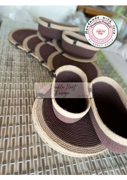 8 Prç Supla Amerikan Servis Seti Tress Jüt Hediye fırsatları