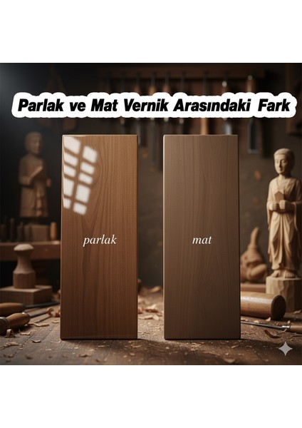 Sprey Mat Vernik Ahşap Metal Tüm Yüzeyler İçin 400 ml İç Dış Mekan Koruma Katmanı Akrilik Esaslı fırsatları