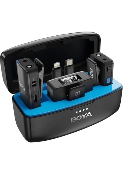 Boyamic All-In-One Kablosuz Ikili Kayıt Yaka Mikrofonu //kamera Uyumlu fiyatları