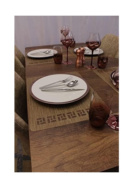 Tangram Bambu Desen Kesim Servis 2 Adet 35X45 cm fiyatları