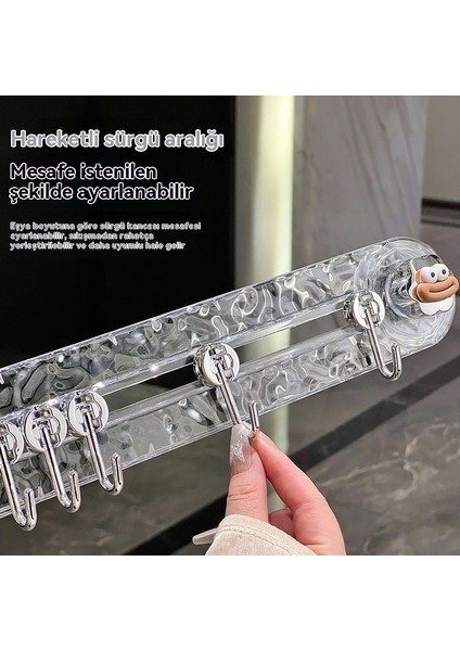 Vantuz Sürgülü Kanca Rafı Mutfak ve Banyo Süper Güçlü Destek Sıfırlama Rafı (Yurt Dışından) fiyatları