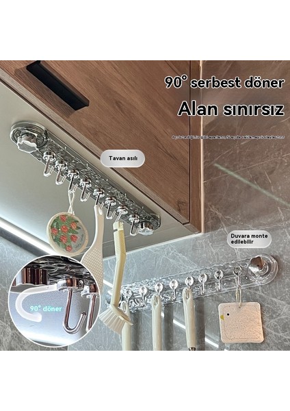 Vantuz Sürgülü Kanca Rafı Mutfak ve Banyo Süper Güçlü Destek Sıfırlama Rafı (Yurt Dışından) modelleri