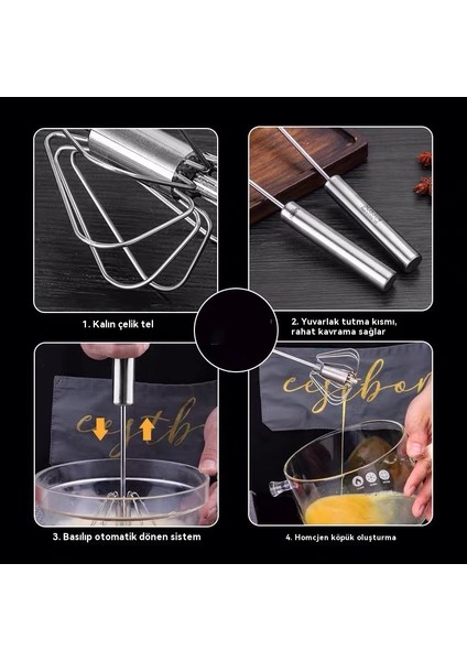 Yarı Otomatik Ev Tipi Paslanmaz Çelik Çırpma Teli (Yurt Dışından) modelleri