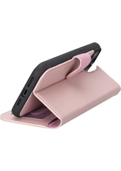 Buğz Apple iPhone 14 Plus Uyumlu Deri Cüzdanlı Kılıf Mwwn Nu2 Pembe fiyatları