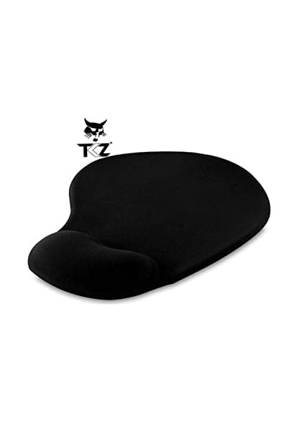 Oval Siyah Bilek Destekli Mouse Pad Ergonomik Kaymaz Taban Oyun ve Ofis Için Fare Altlığı Suya Tere Dayanıklı Mouse Pad (2 Adet) fiyatları