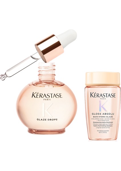 Gloss Absolu Elektriklenmeye Eğilimli Saçlar Için Tanışma Seti Şampuan & Saç Bakım Yağı