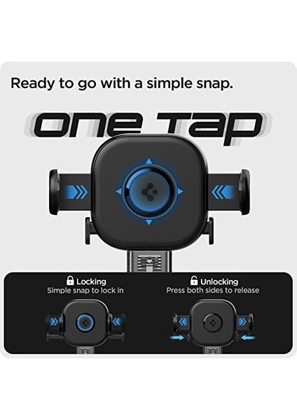 Air Vent Araç Içi Telefon Tutucu (Tüm Cihazlarla Uyumlu Araç Tutacağı) Onetap UTS12 - ACP05507 fiyatları