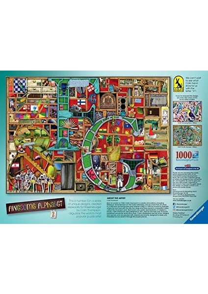 1000P Puz C Thompson Fg Yapboz modelleri