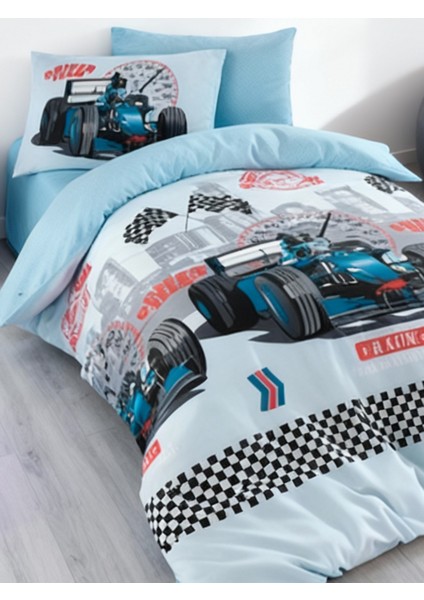 Tek Kişilik Genç Erkek Çocuk Nevresim Takımı Race fırsatları