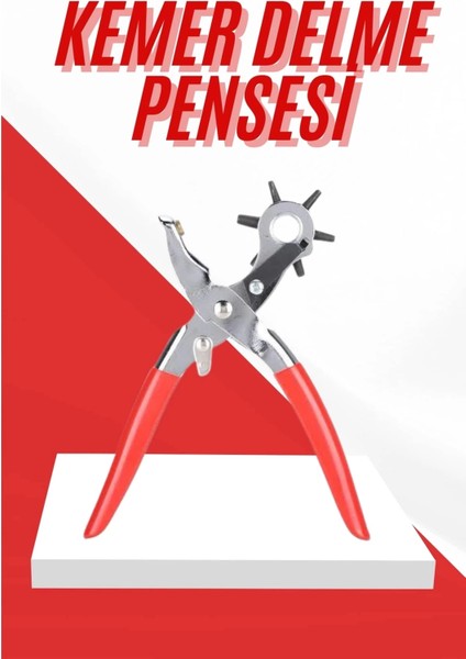 Buğz Kemer Delme Pensesi 6 Farklı Boyutta Kemer Delici Ev Deri Kemer fiyatları