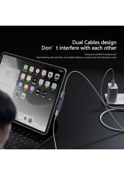 2in1 Type C To 3.5mm Kulaklık Type C 100W Hızlı Şarj Dönüştürücü Otgcx modelleri