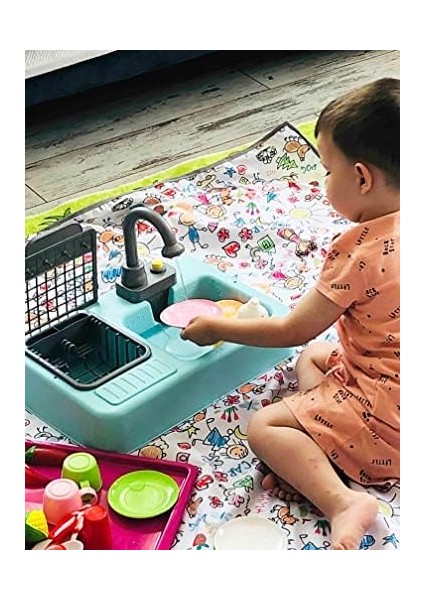 Su Geçirmez, Yer/masa Örtüsü, Aktivite, Yemek ve Oyun Için, Doğa Dostu ve Çevreci, Ekoteks Sertifikalı (150X300 Cm) modelleri