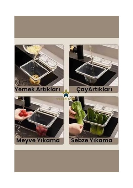 Fileli Pratik Lavabo Süzgeci Vakumlu Beyaz Lavabo Süzgeci 50 Adet File Hediyeli fiyatları