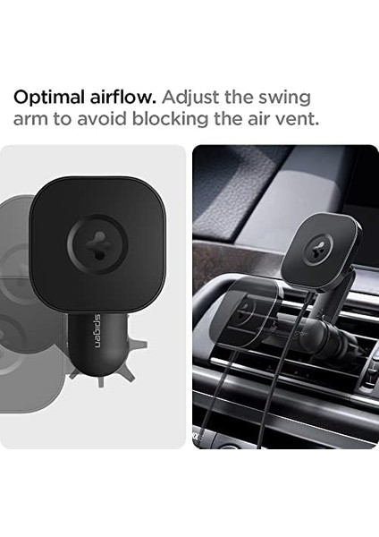 Magfit Air Vent Araç Içi Telefon Tutucu + Manyetik Kablosuz Şarj Cihazı Için Özellikli Onetap Pro ITS12W - ACP02615 fiyatları