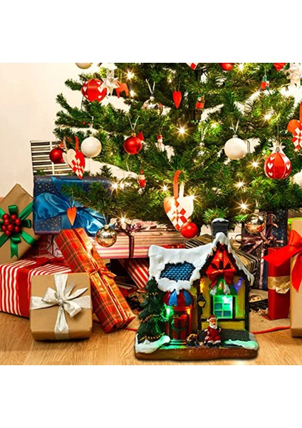 Evler, Sıcak Işık Piliyle Çalışan Reçine, Noel Ev Masa Dekoru, B (Yurt Dışından) fırsatları