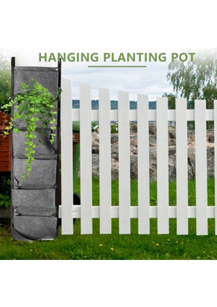 2 Adet Dikey Dikim Çantası 6 Cepler Duvar Asılı Bahçe Ekici Saksı Keçe Çantalar Ev Bahçe Dekor Için (Yurt Dışından) fırsatları