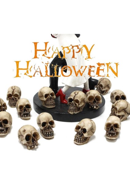 20 Adet Simülasyon Kafatası Model Oyuncaklar Modern Mini Kafatası Dıy Cadılar Bayramı Dekorasyon Komik Model Oyuncaklar Koleksiyonu (Yurt Dışından) modelleri