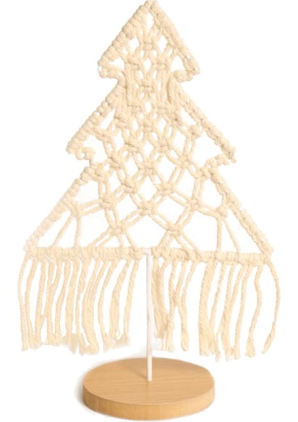 Makrome El Dokuma Mini Süsler Sanat, Boho Düğün Masa Dekorasyonu, Noel Hediyesi (Yurt Dışından)