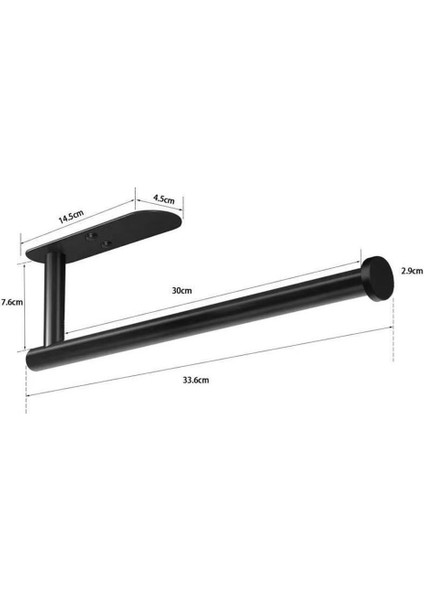 Mutfak Kendinden Yapışkanlı Rulo Raf Kağıt Havluluk Doku Askısı Rafı Tırnaksız Dolap Raf Çeşitli Eşyalar Aksesuarları, A (Yurt Dışından) modelleri