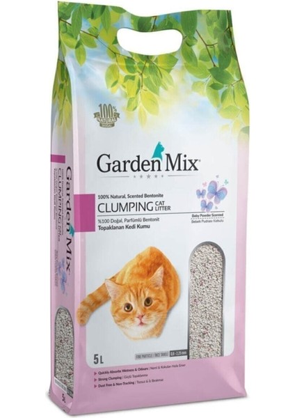 Gardenmix Bentonit Bebek Pudrası İnce 5L modelleri