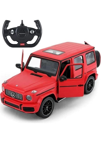 Benz G63 Amg Işıklı Uzaktan Kumandalı Araba - Kırmızı (Kırmızı)