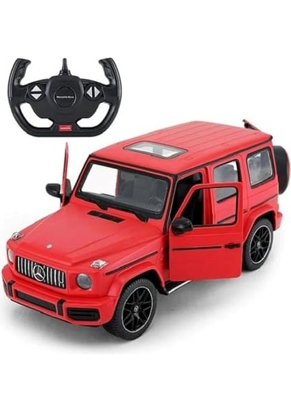 Benz G63 Amg Işıklı Uzaktan Kumandalı Araba - Kırmızı (Kırmızı) modelleri
