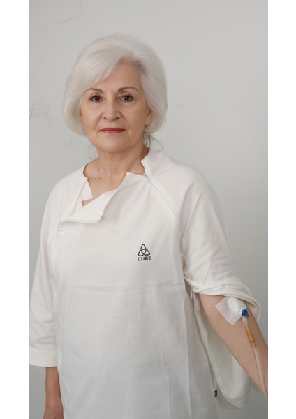 Cure Adaptif Kemoterapi Hasta Bakım Kıyafeti Krem fırsatları