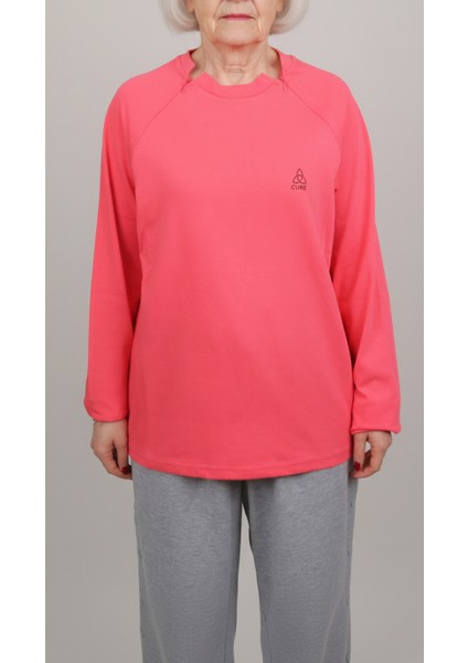 Cure Adaptif Kemoterapi Hasta Bakım Kıyafeti Fuşya fiyatları