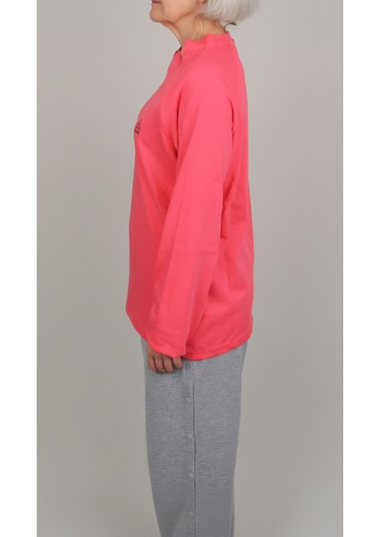 Cure Adaptif Kemoterapi Hasta Bakım Kıyafeti Fuşya modelleri