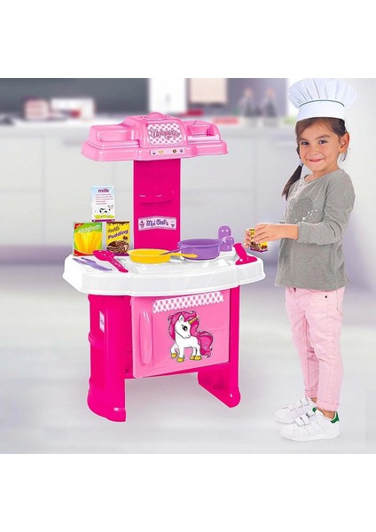 Buğz Dolu Unicorn Şefin Mutfak Seti - 2516D fırsatları