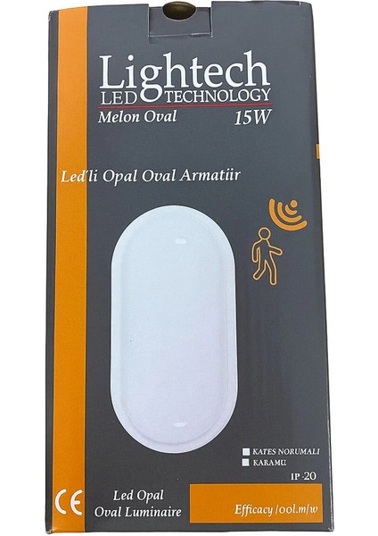 Lightech LED Technology – Melon Oval 15W Armatür fiyatları