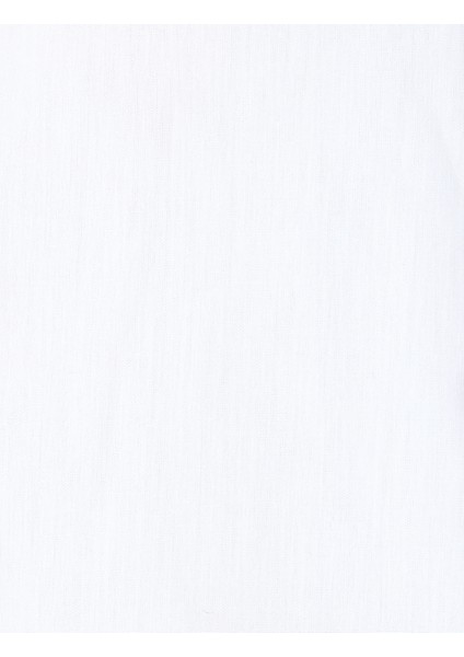 Dantel Detaylı Sivri Yaka Gömlek Uzun Kollu Pamuklu