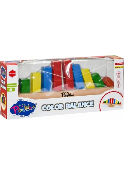 Buğz Playwood Ahşap Renkli Balans Oyunu fiyatları